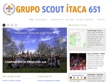 Tablet Screenshot of itaca.exploradoresdemadrid.org